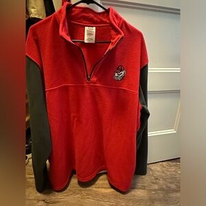 Georgia Bulldogs 1/4 zip golf pullover